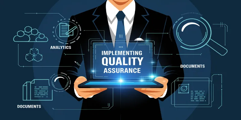 This image is about Implementing Quality Assurance