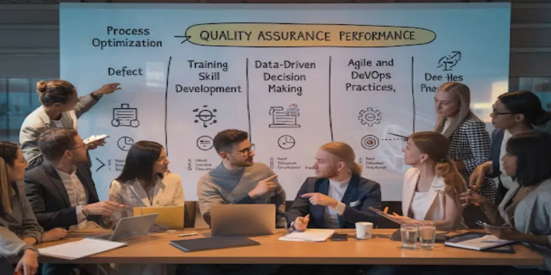 This image is about Key Aspects of Quality Assurance Performance