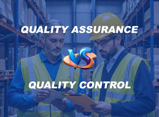 This image is about eta Title: Quality Assurance vs. Quality Control