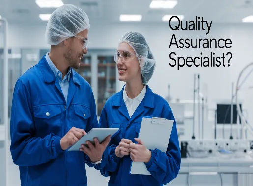 This image is about Quality Assurance Specialist